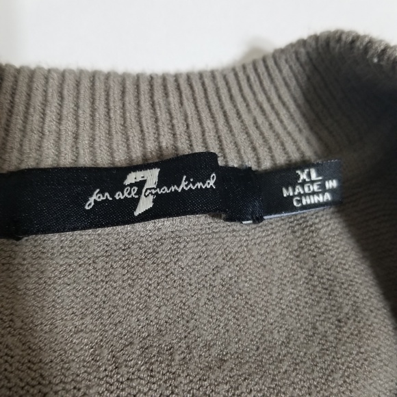 7 for all mankind full zip - Picture 4 of 6